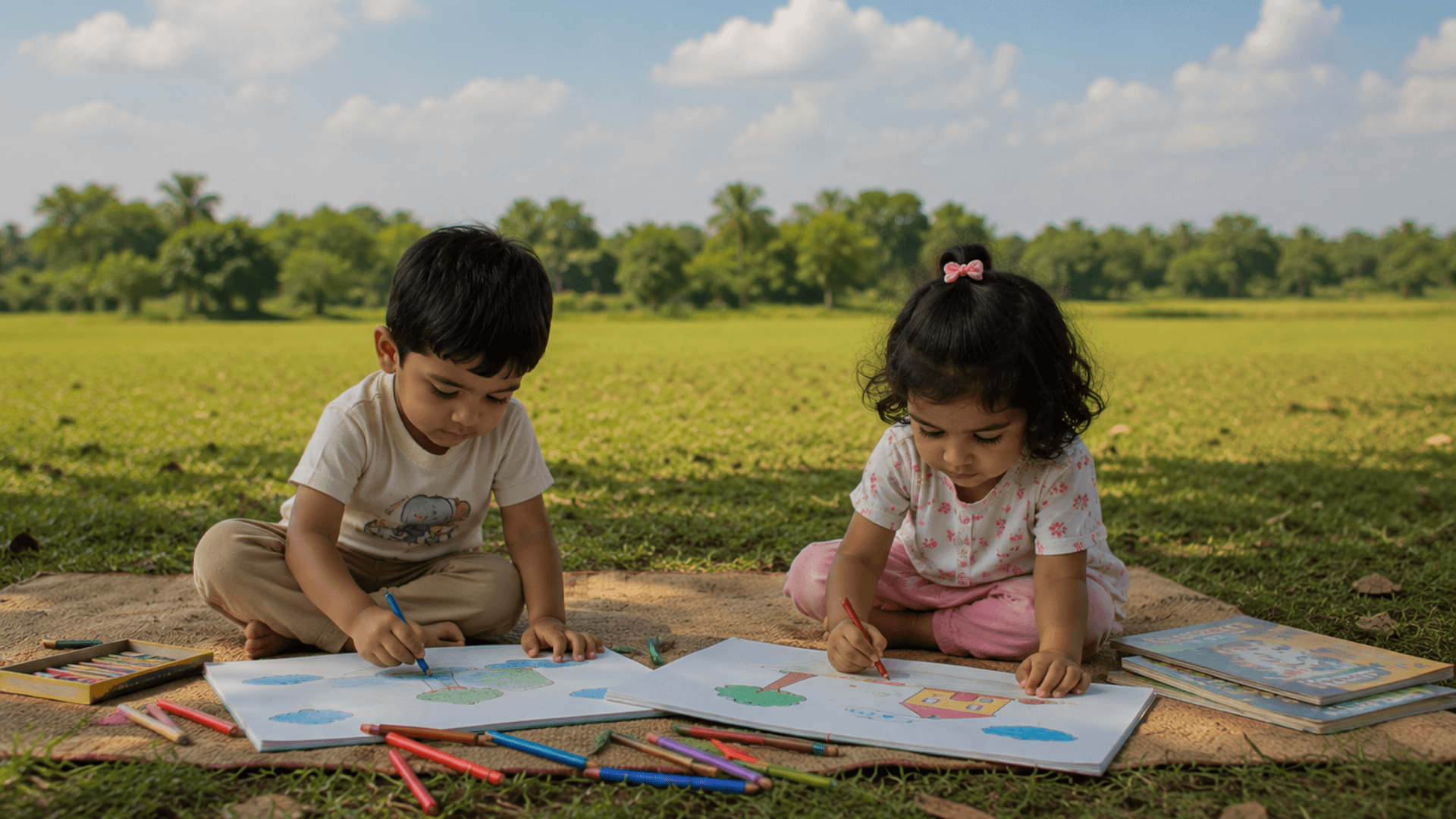 সৃজনশীলতা ও দক্ষতা উন্নয়ন (ছবি আঁকা)
