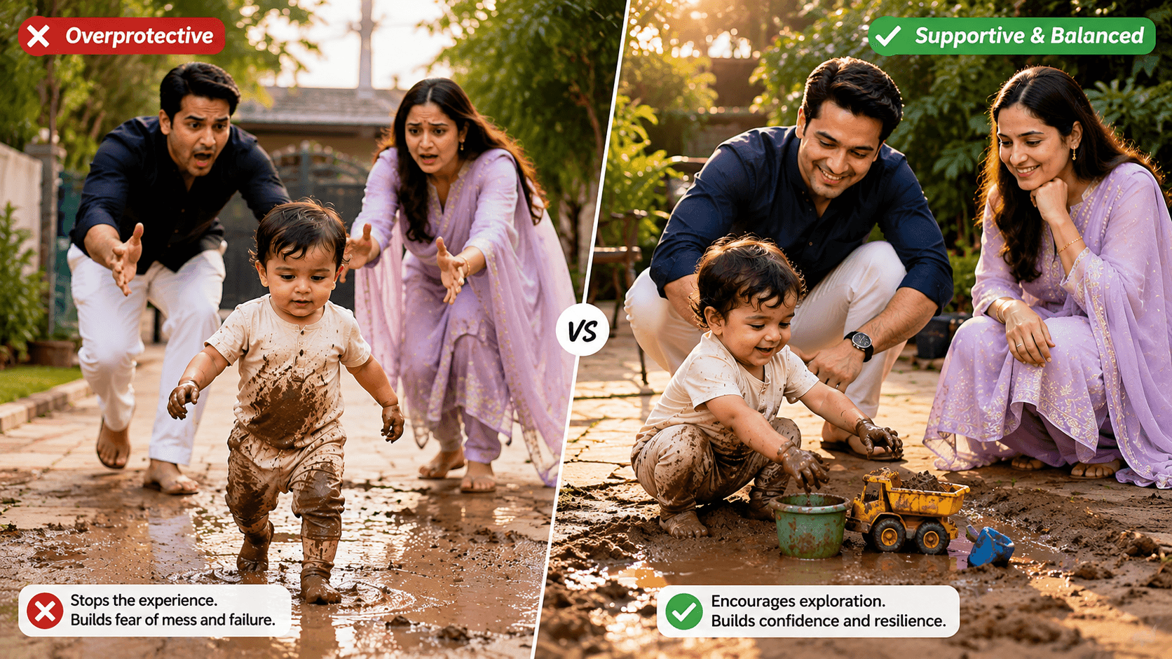অতিরিক্ত সুরক্ষামূলক সন্তান পালন কি শিশুদের আত্মবিশ্বাসের উপর প্রভাব ফেলে?