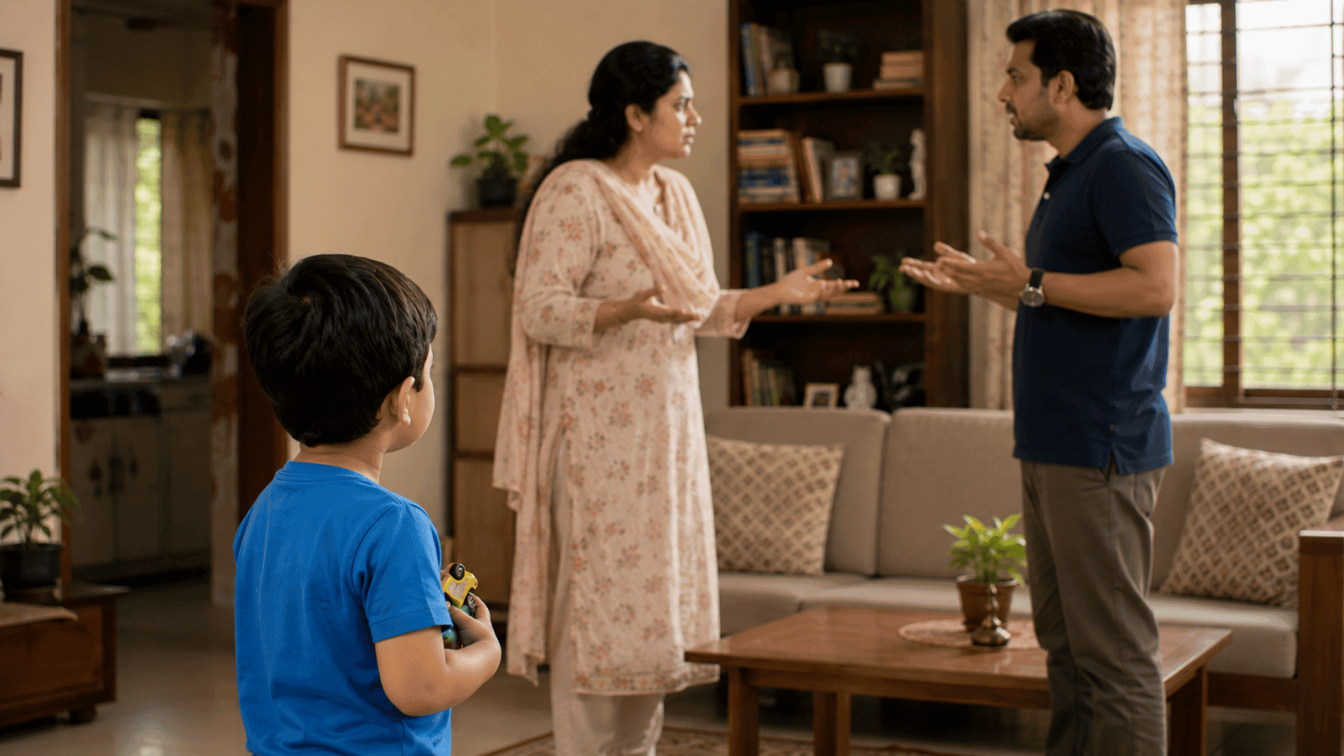 শিশুর সামনে বড়দের ঝগড়া আসলে কতটা ক্ষতিকর?
