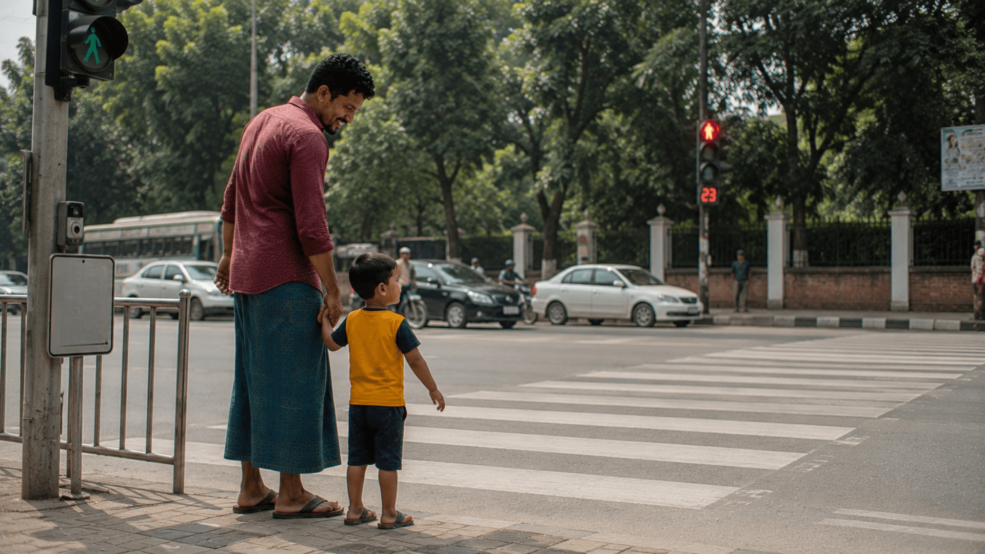 রাস্তাঘাটের পরিবেশে শিশুকে নিরাপদ রাখবেন কিভাবে?